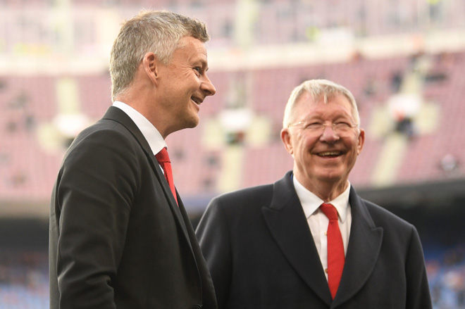 HLV Solskjaer và Sir Alex