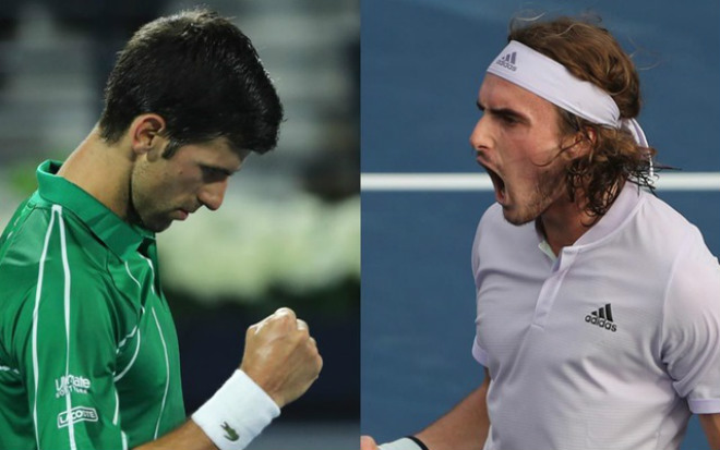 Djokovic có lần thứ 5 đối đầu "ngựa ô" Hy Lạp Tsitsipas trong 3 năm qua