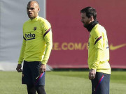 Bóng đá - Barca đấu Real: Tân binh Braithwaite đá chính, sẽ gây sốc siêu kinh điển?