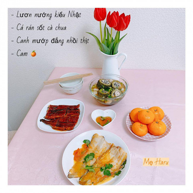 Ngồi suốt trong nhà để tránh dịch, mẹ đảm ở Nhật vẫn có bữa ăn cơm ngon cho chồng - 13