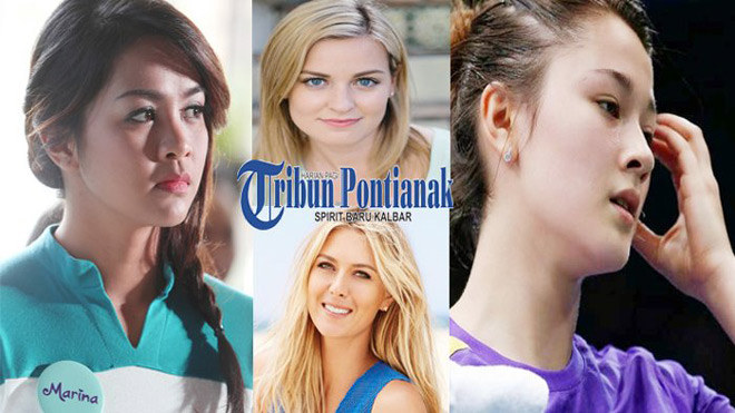 Tờ Tribun Pontianak bầu chọn top 10 VĐV nữ đẹp nhất thế giới