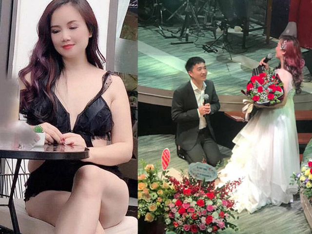 Đời sống Showbiz - Ông xã "phi công trẻ" quỳ gối trước mặt nữ diễn viên 4 đời chồng