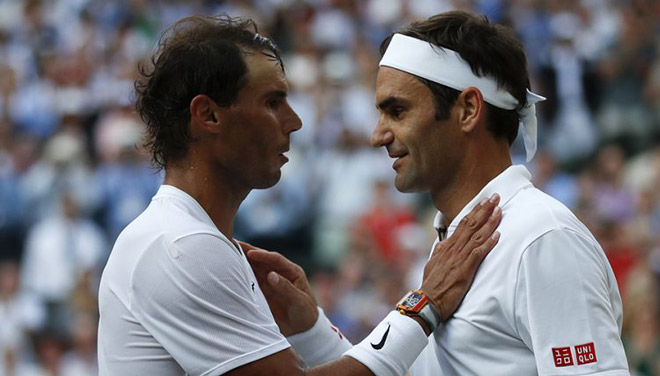 Rafael Nadal và Roger Federer