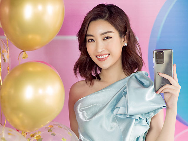 Thời trang Hi-tech - Zoom sâu tìm sao bằng Galaxy S20 Ultra, Đỗ Mỹ Linh và Huyme thách đố fans bằng thử thách mới lạ