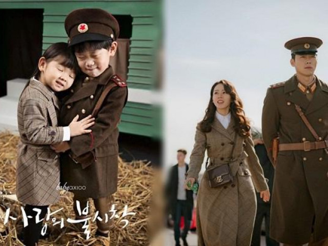 Bạn trẻ - Cuộc sống - Cặp đôi "Hạ cánh nơi anh" phiên bản nhí gây 'sốt'