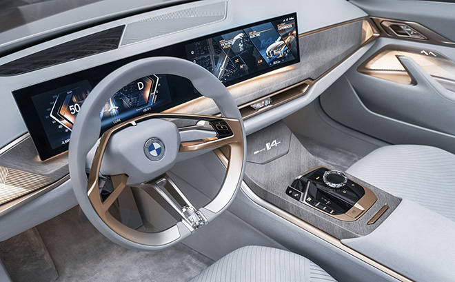 BMW Concept i4 lộ diện hoàn toàn, lưới tản nhiệt xấu không chê được - 6