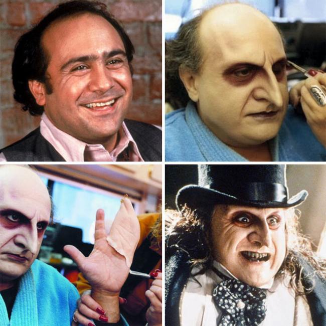 Hóa ra chiếc mũi nhọn của Danny DeVito trong &#34;Batman Returns&#34;&nbsp;chỉ là đạo cụ makeup