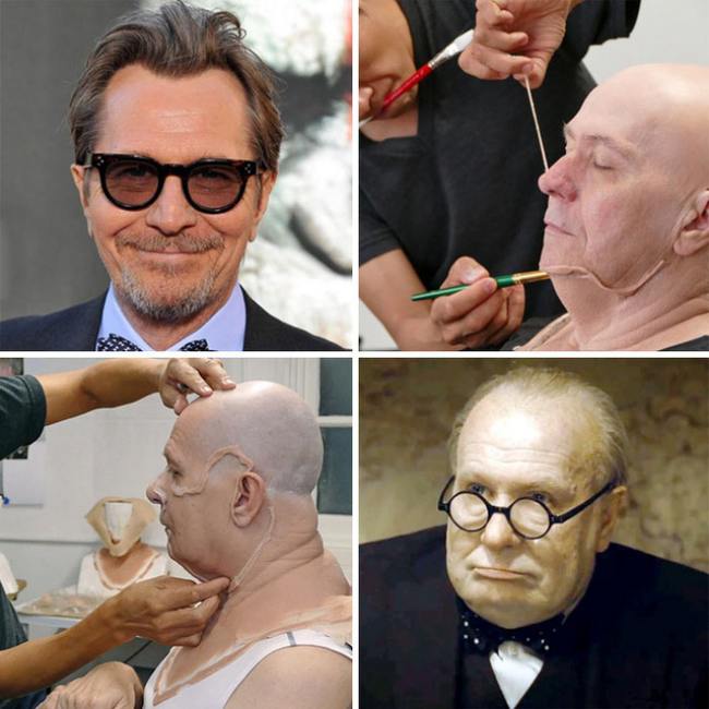 Gary Oldman "mập hóa" trong "Darkest Hour"