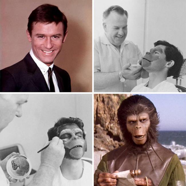 Chắc hẳn ai cũng sẽ thắc mắc về tạo hình của Tôn Ngộ Không khi nhìn bức ảnh của Roddy Mcdowall trong "Planet of the Apes"