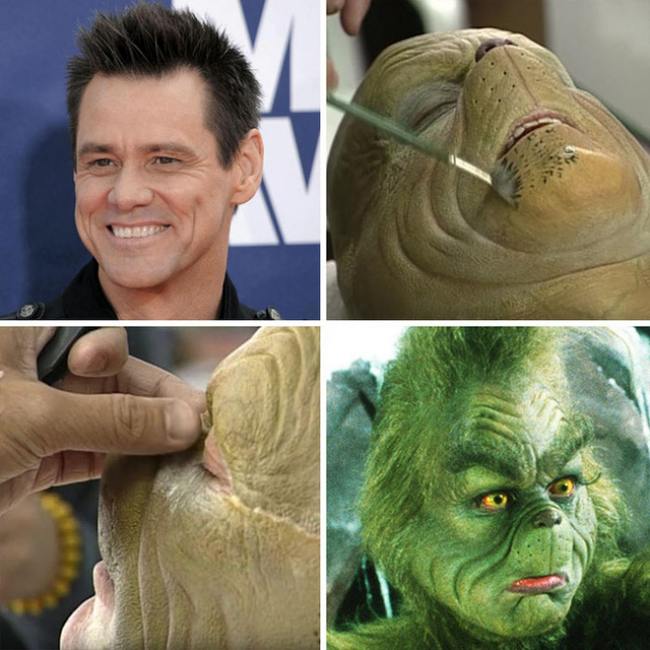 Jim Carrey trong "How the Grinch stole Christmas"