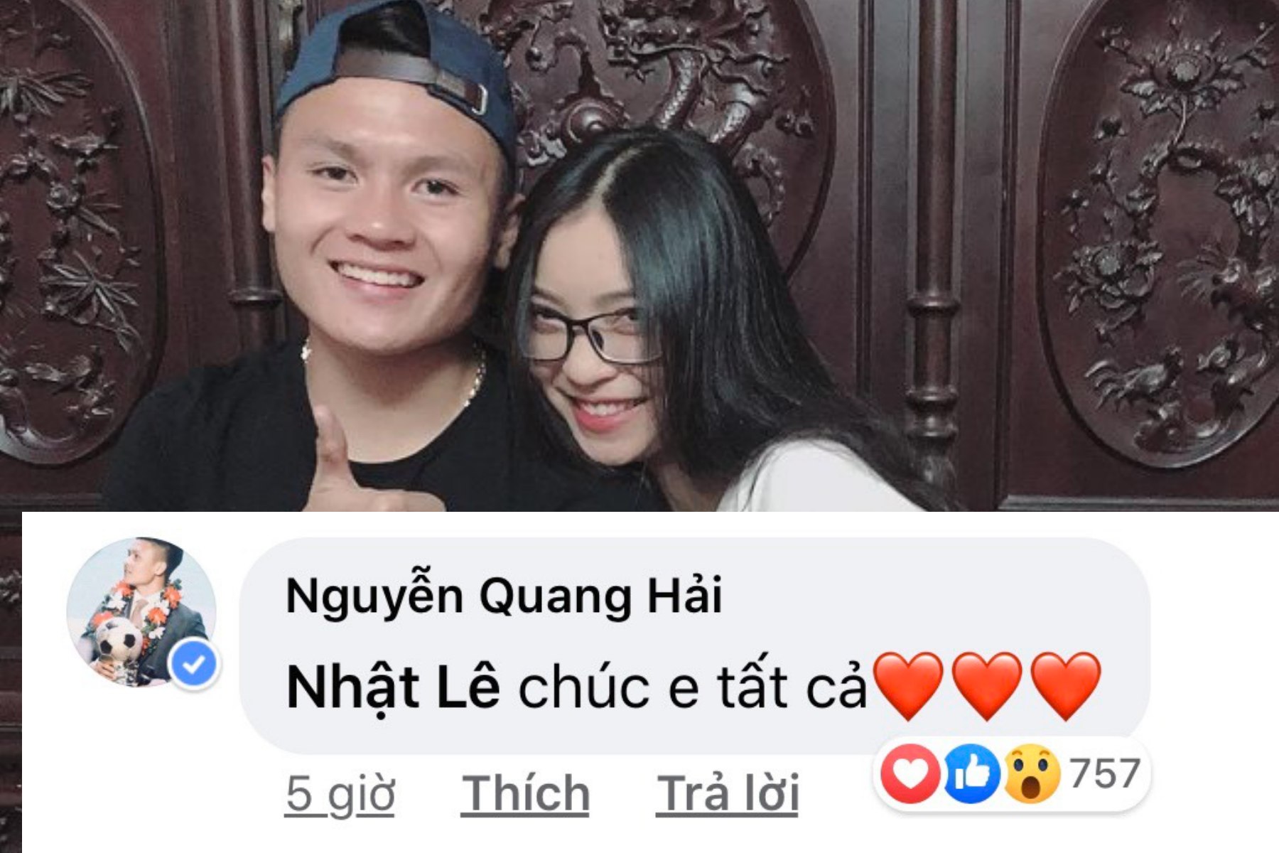 Quang Hải công khai tình tứ Nhật Lê, dân mạng chắc nịch "yêu lại từ đầu" - 2