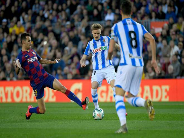 Bóng đá - Trực tiếp bóng đá Barcelona - Real Sociedad: VAR cướp bàn thắng phút 90+6 (Hết giờ)