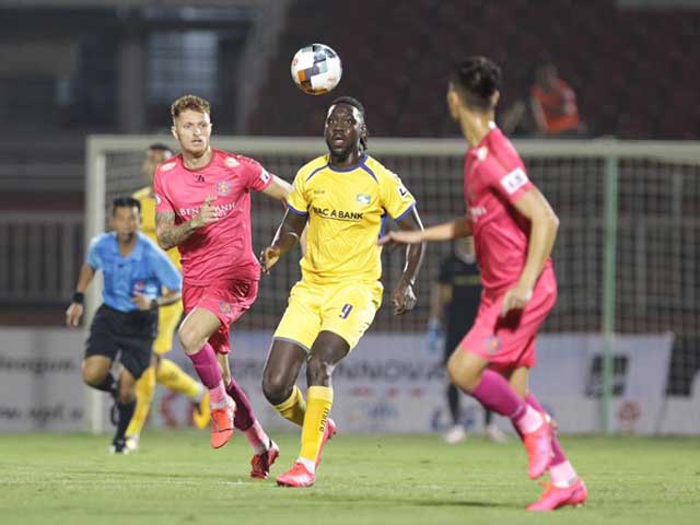 Bóng đá - Trực tiếp bóng đá Sài Gòn – SLNA: Không thể tạo khác biệt (Hết giờ)