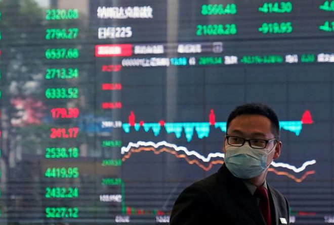 Các chỉ số của nền kinh tế Trung Quốc suy giảm vì dịch bệnh. Ảnh: Guardian