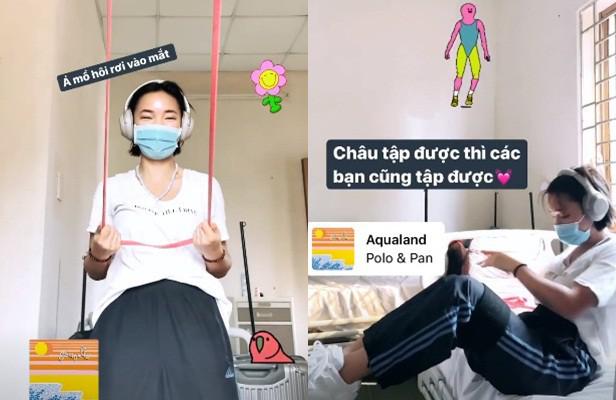 Châu Bùi được tặng hoa 8/3, biết ơn vì được cách ly ngay khi xuống sân bay - 4