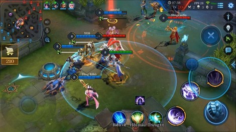 Hình ảnh trong game Liên quân Mobile.