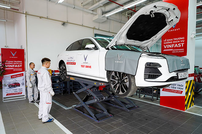 VinFast khai trương 18 xưởng dịch vụ trên toàn quốc - 4