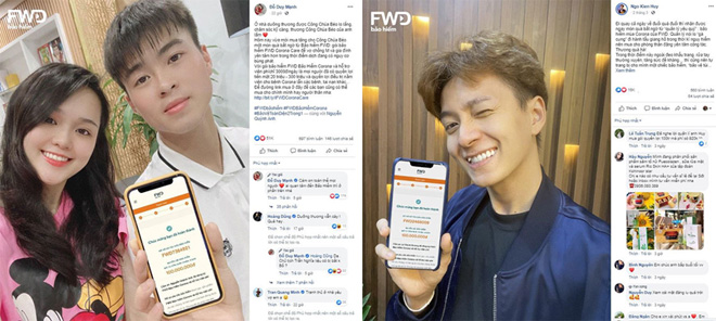 Cầu thủ Duy Mạnh, ca sĩ Ngô Kiến Huy cũng đã tự bảo vệ mình với gói bảo hiểm mới của FWD