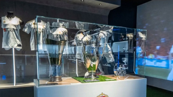 Bảo tàng của Nadal cũng trưng bày cúp vô địch của Real Madrid