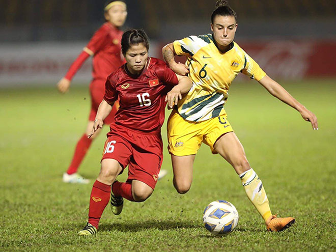 Nữ Việt Nam thi đấu rất cố gắng trước đối thủ mạnh