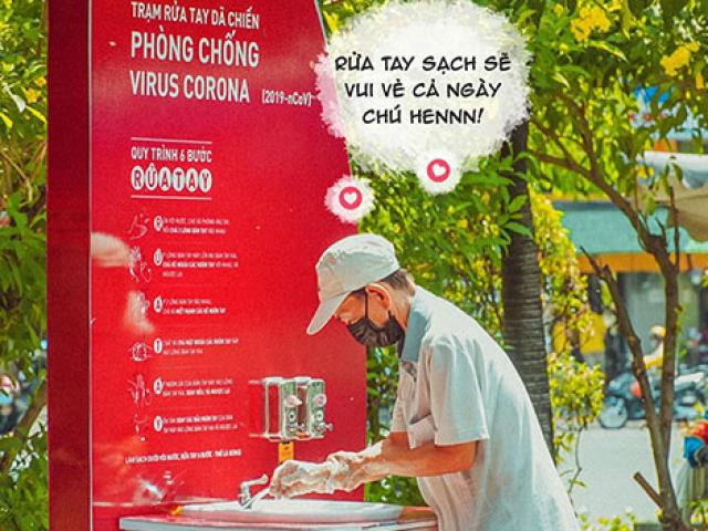 Sức khỏe đời sống - Những trạm rửa tay dã chiến "thấy thương lắm" giúp người dân xoa dịu nỗi lo dịch