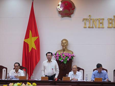 Bình Thuận họp khẩn tối 10.3- ảnh báo B.T