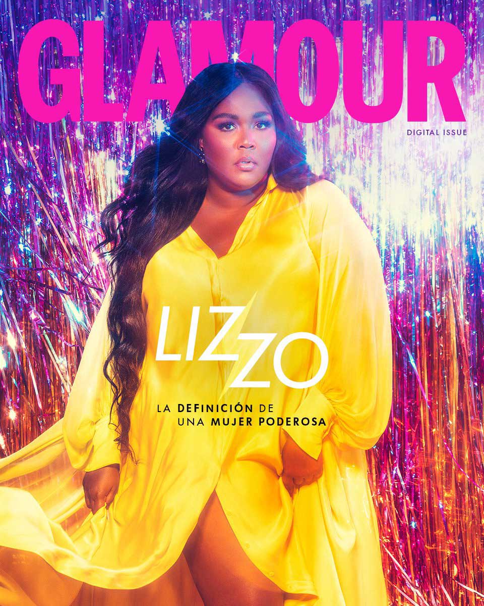 Danh ca Lizzo diện váy Công Trí bùng cháy trên bìa Glamour - 1