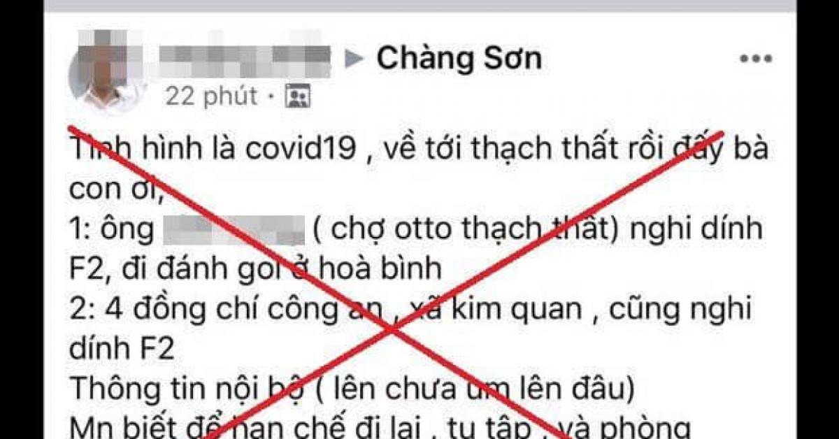 Covid-19: Tung “tin nội bộ” 4 công an nghi F2, thanh niên bị xử lý