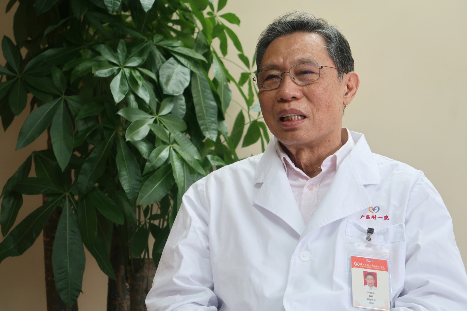 Ông Chung Nam Sơn – Cố vấn y tế cấp cao của chính phủ Trung Quốc (ảnh: Reuters)