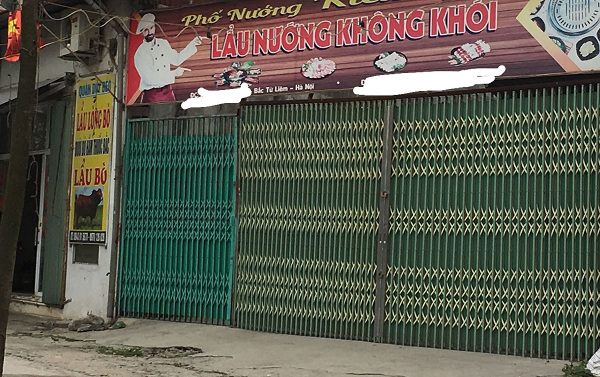 &nbsp;Những quán ăn cửa đóng then cài &nbsp;vì ảnh hưởng của dịch Covid-19.