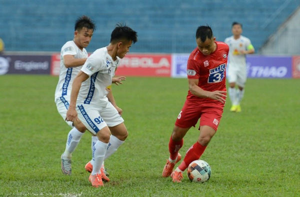 Trực tiếp bóng đá Hải Phòng - Quảng Nam: Bàn gỡ quý giá phút 88 (Hết giờ) - 10