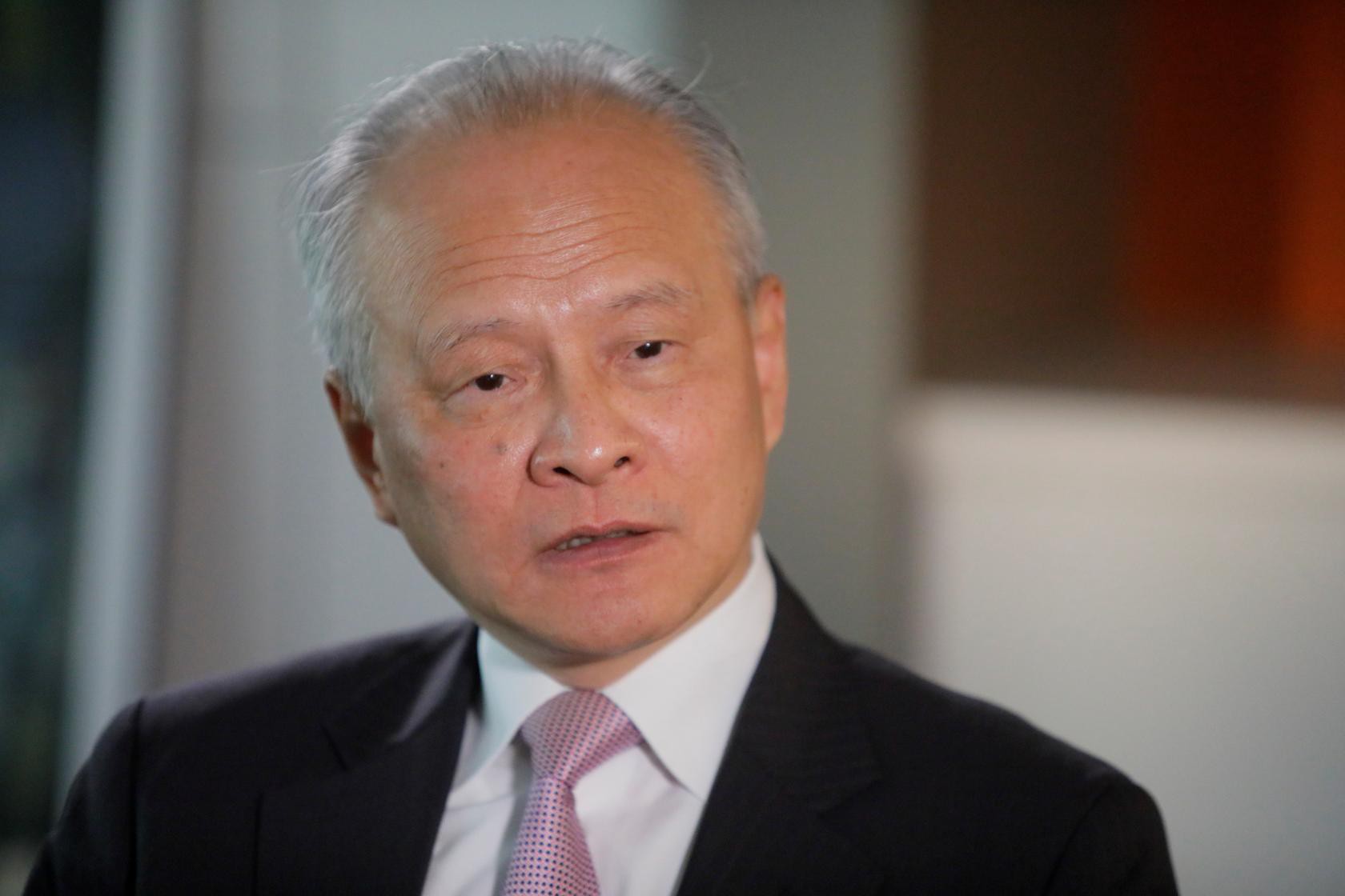 Ông Thôi Thiên Khải, đại sứ Trung Quốc tại Mỹ (Ảnh: Reuters)