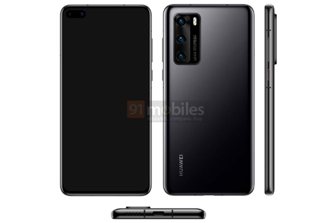 Choáng với mức giá dự kiến của loạt Huawei P40 - 1