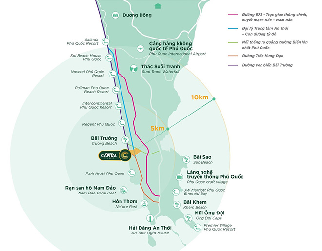 Meyhomes Capital Phú Quốc nằm trong tâm điểm phát triển mới của Phú Quốc