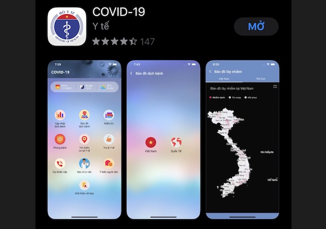 Thêm một ứng dụng phòng, chống dịch Covid-19 "chính chủ" từ Bộ Y tế - 1