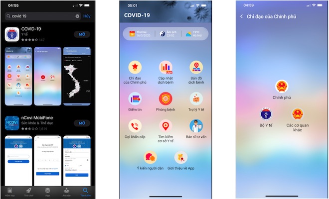 Thêm một ứng dụng phòng, chống dịch Covid-19 "chính chủ" từ Bộ Y tế - 2