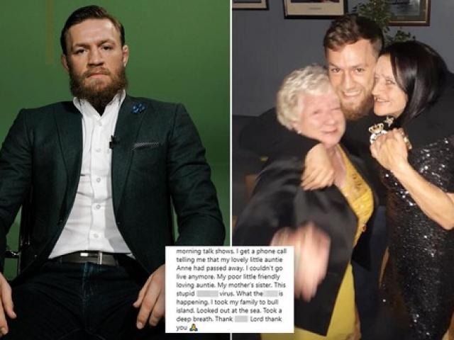 Thể thao - Người thân McGregor qua đời vì Covid-19: "Gã điên" đau đớn đòi quyên sinh