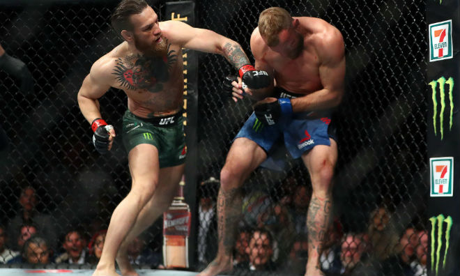 "Gã điên" McGregor từng thắng knock-out "gã cao bồi Mỹ" Donald Cerrone đầu năm nay ở sự kiện UFC 246