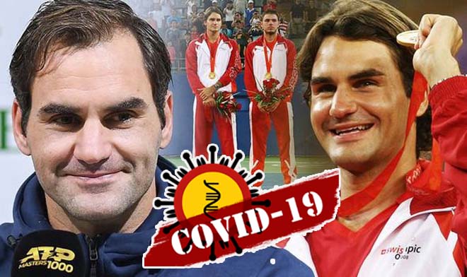 Fan "ruột" lo không có cơ hội chạm mặt Federer do Olympic Tokyo đối diện nguy cơ bị hoãn