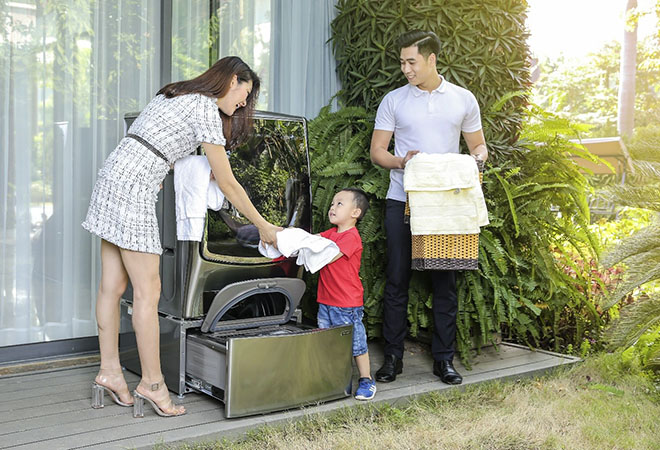 Máy giặt lồng đôi LG TWINWash trang bị các công nghệ giặt độc quyền và tiên tiến nhất của LG