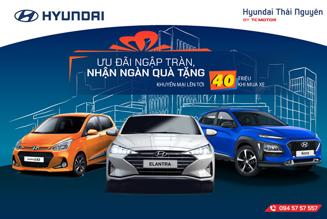 Tưng bừng khuyến mãi chào hè khi mua các dòng xe của Hyundai - 1