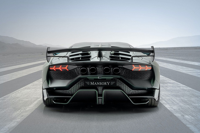 Siêu bò Lamborghini Aventador SVJ thoát xác qua bàn tay hãng độ Mansory - 8