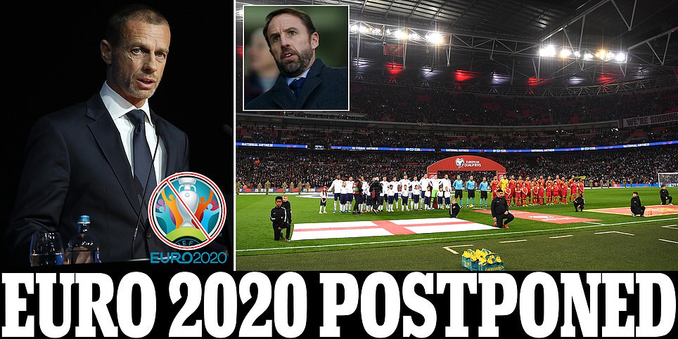 EURO&nbsp;2020 bị hoãn