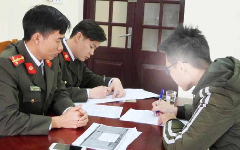 Cơ quan An ninh chính trị nội bộ Công an tỉnh Thanh Hóa làm việc với L.N.T