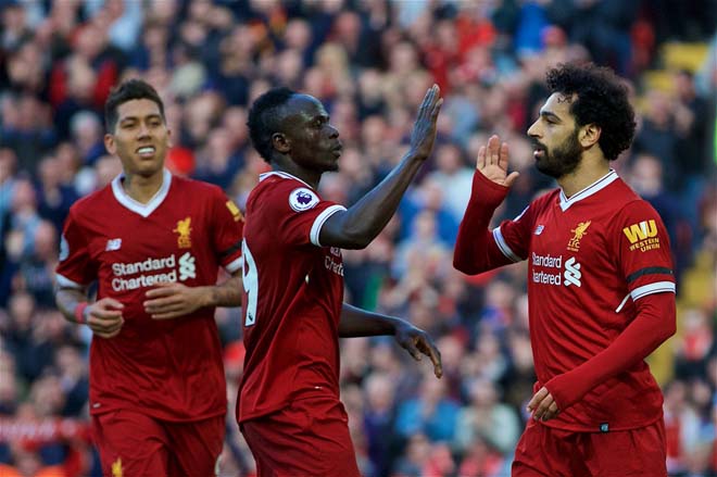 Video Ngoại hạng Anh: Liverpool lên đỉnh nhờ mũi đinh ba hủy diệt - 1
