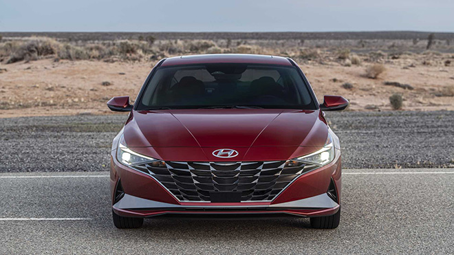 Hyundai elantra 2021 chính thức ra măt toan câu