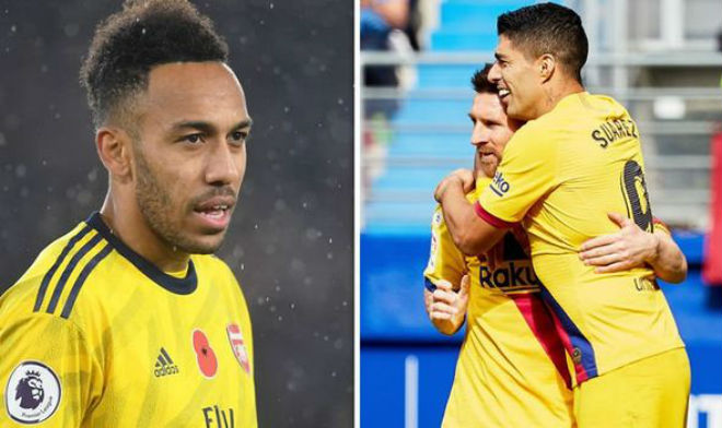 Barca mừng thầm: Aubameyang mơ sát cánh Messi, Arsenal sẽ bán giá nào? - 1