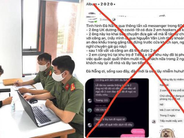 Pháp luật - Đà Nẵng: Bị phạt 10 triệu vì phao tin "2 bệnh nhân người Anh đưa gái về khách sạn"