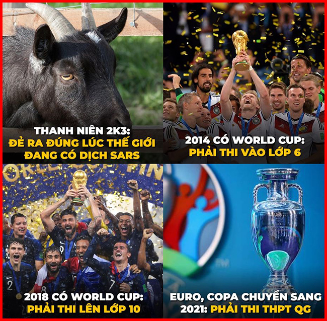 Các thanh niên sinh năn 2003 &#34;số nhọ&#34; nhất quả đất.
