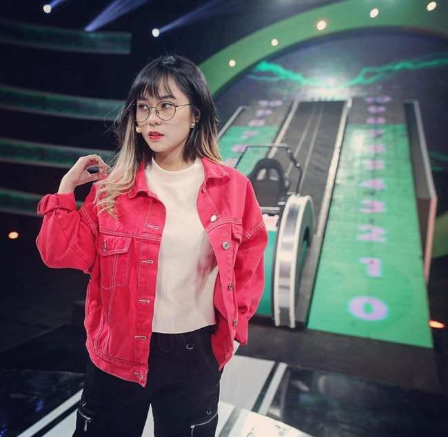 Misthy xuất hiện trong chương trình &#34;Nhanh như chớp&#34;.